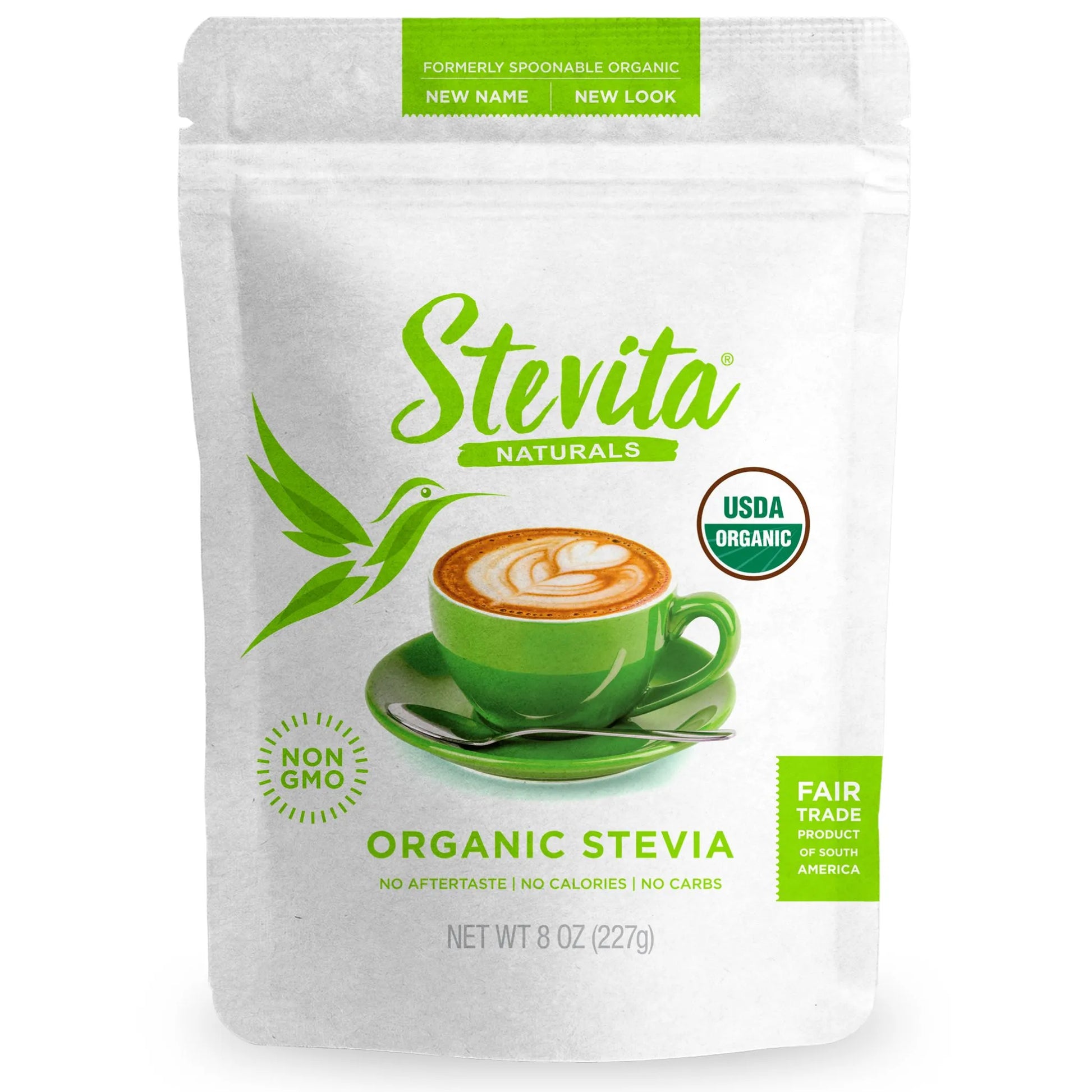 Stevita Naturals Organic Stevia Pouch 80oz
