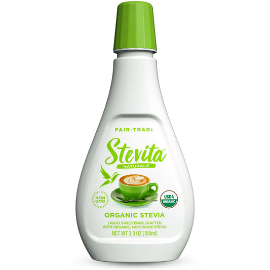 Stevita Naturals Organic Stevia liquid sweetener 3.3 OZ (100ml)