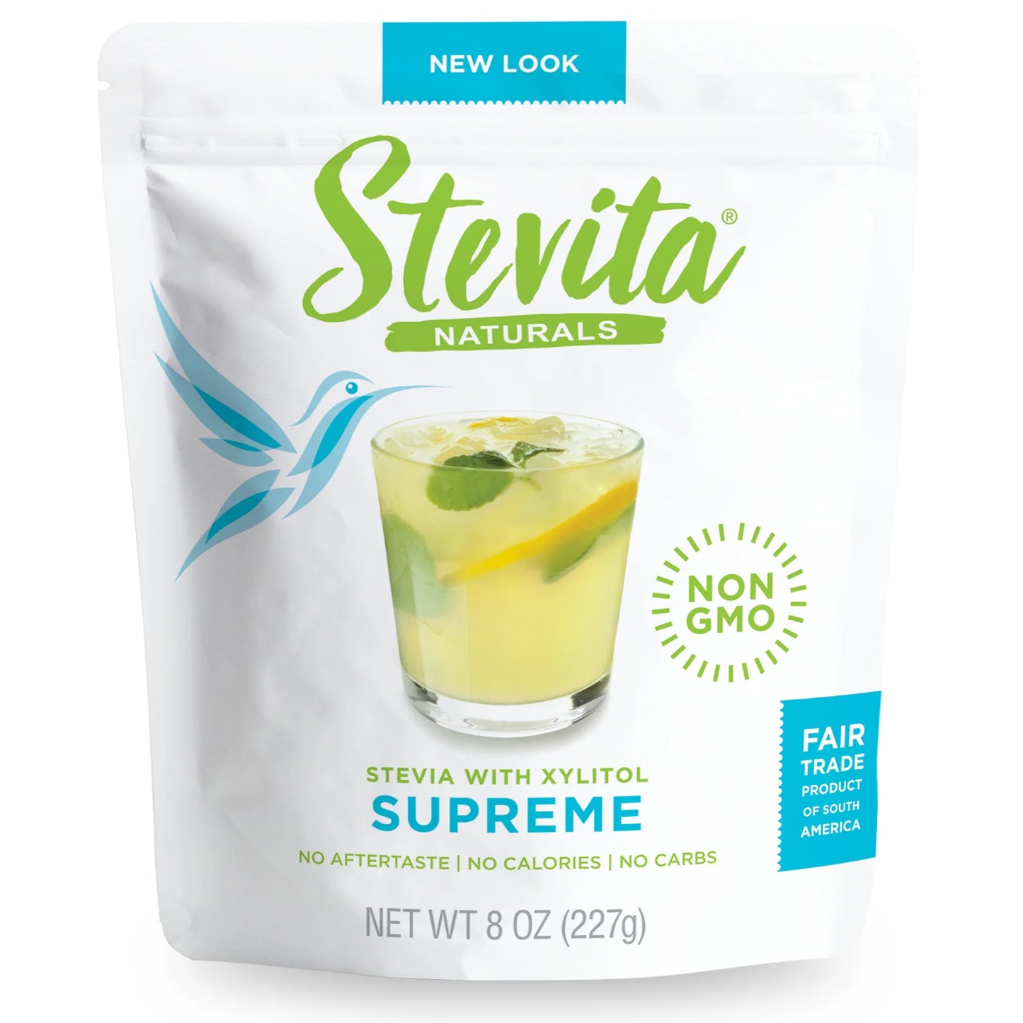 Stevita Naturals Supreme Stevia with Xylitol Pouch 80z