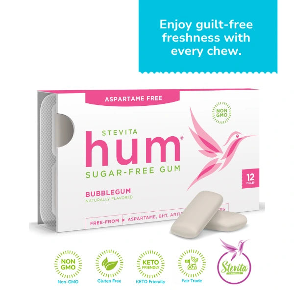 HUM GUM SF BUBBLE 12 PCE