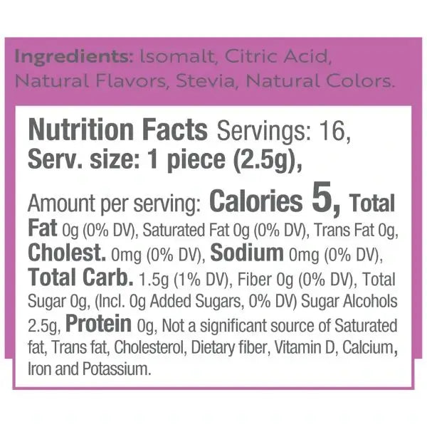 HG CANDY SF BERRY BOX 1.4 OZ