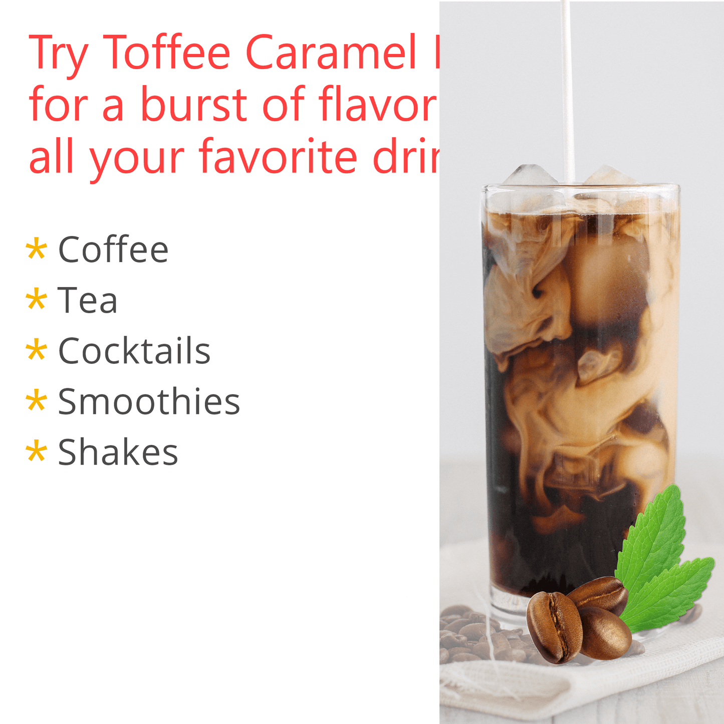 GIFT Organic Stevita Drops - Flavors - Natural Toffee