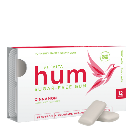 1-Cinnamon Gum Sleeve, Sugar-Free Naturally Sweetened