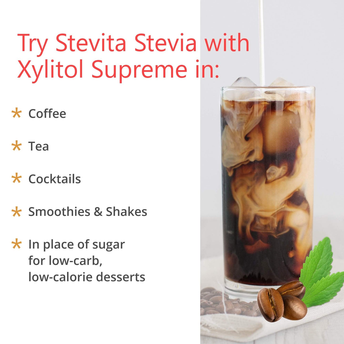 Stevita Supreme With Xylitol - 2000 Packets