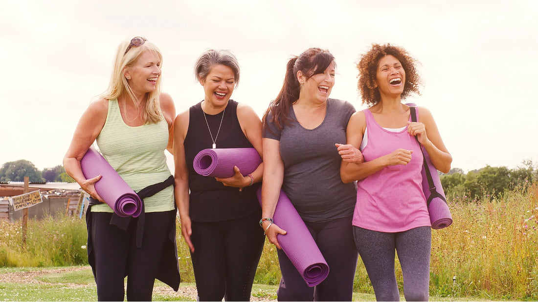 A vibrant selection of nutrient-rich foods like citrus and leafy greens next to a warm tea sweetened with natural stevia to strengthen your immune system.