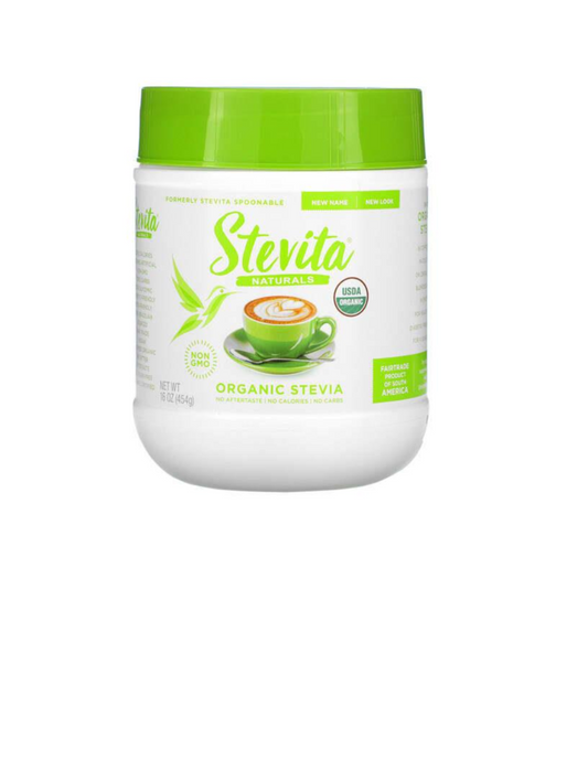 1-Original Organic Stevia Blend Jar, Sugar-Free Naturally Sweetened