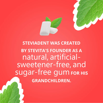 Stevita Hum Gum - Natural Spearmint - Free