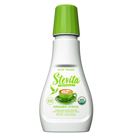 Organic Stevita Drops - Clear Liquid Regular 1.35