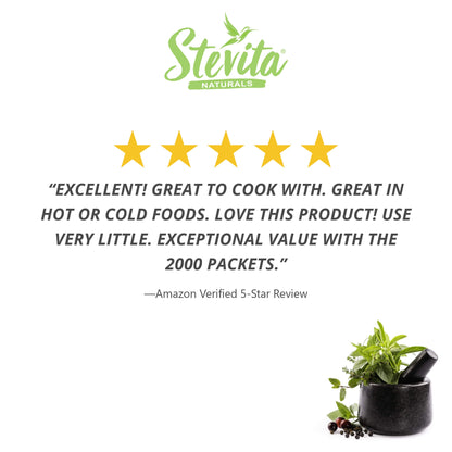 Stevita Organic Spoonable - 1000 packets bulk